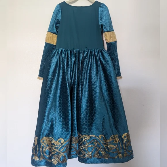 Disney brand "Merida" Princess dress, Girls size 5/6 - Picture 4 of 4